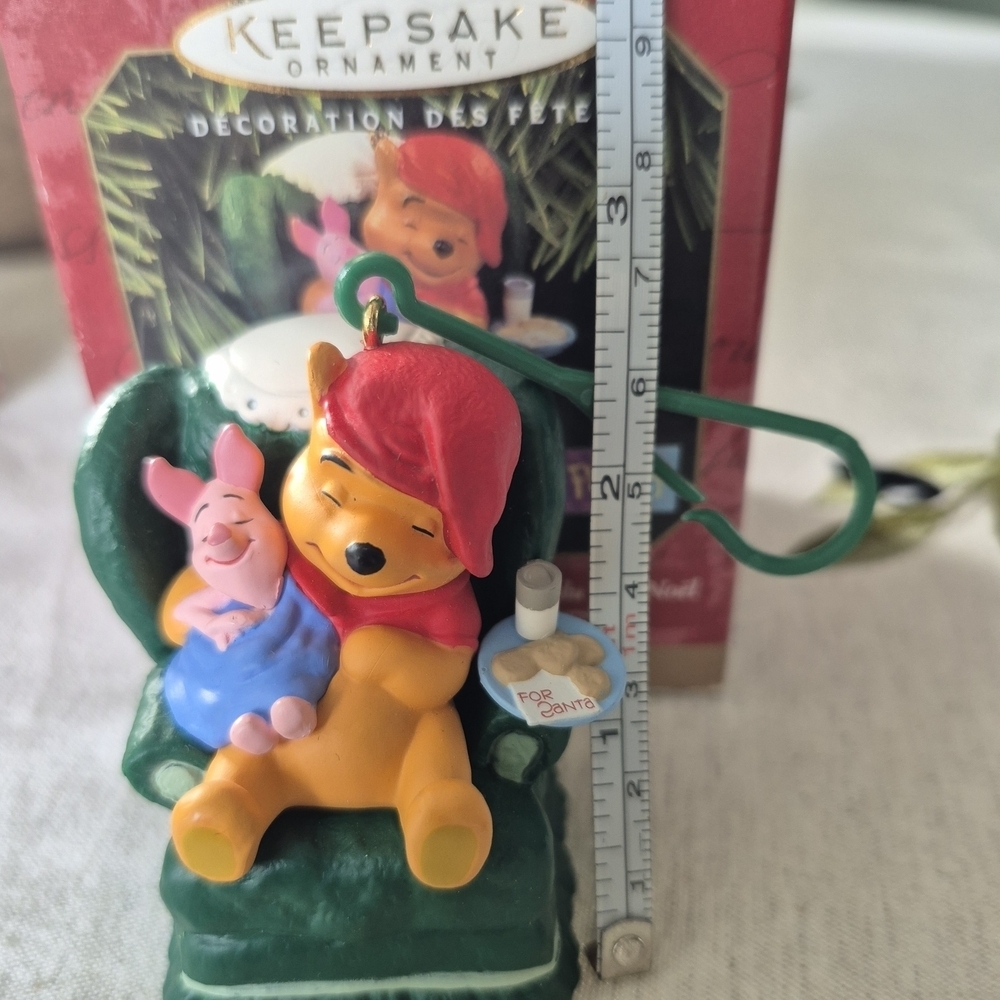 KEEPSAKE the Label Festive Pooh and Piglet Christams  Ornament - Picture 2 of 5